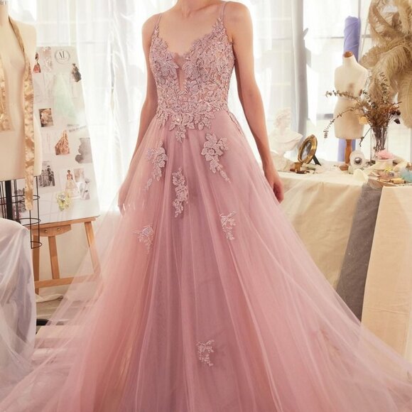 New formal dress.Prom Bridesmaid mother of the brideball gownpinkbluegreen